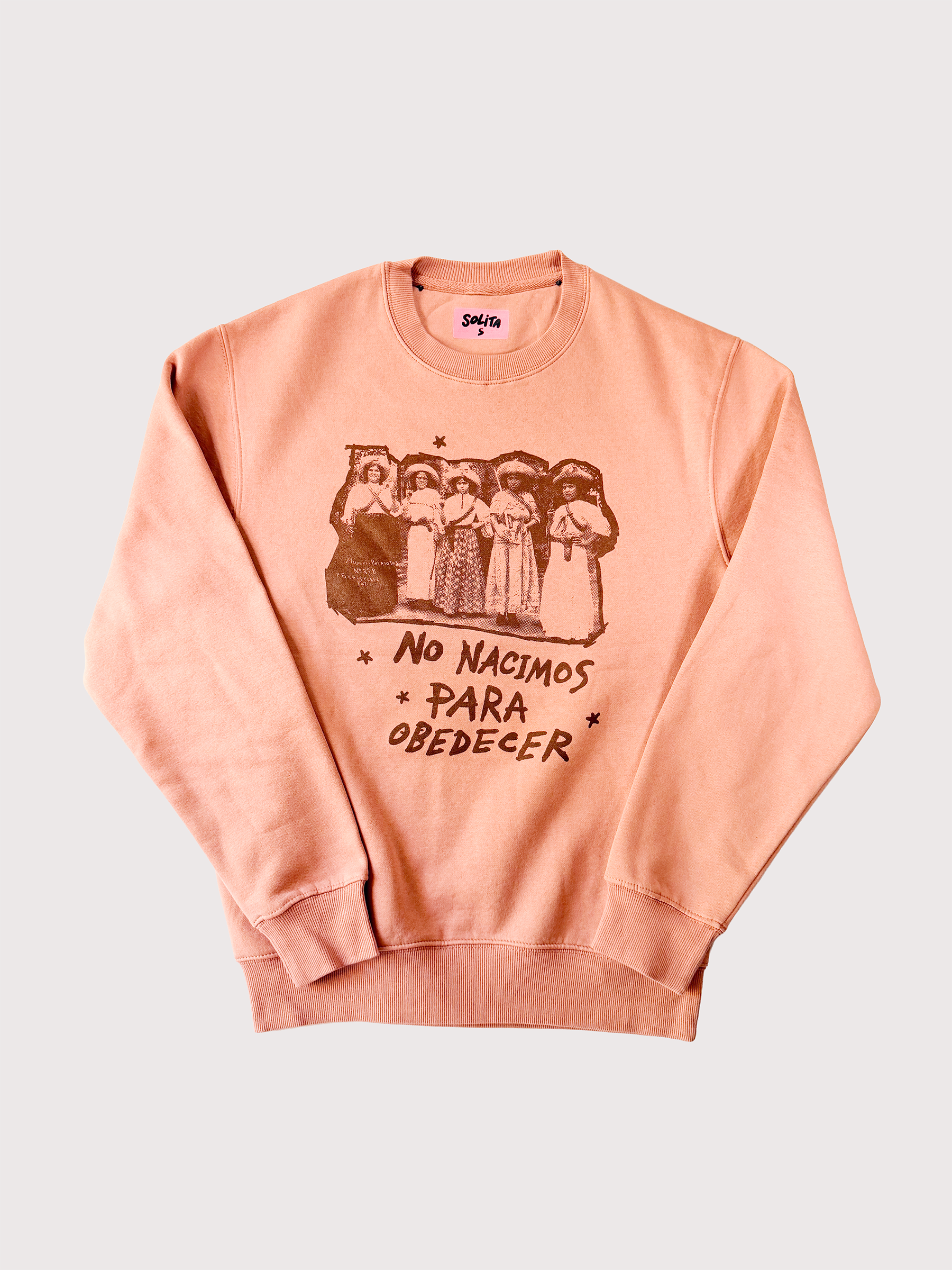 No nacimos para obedecer, Sudadera vintage