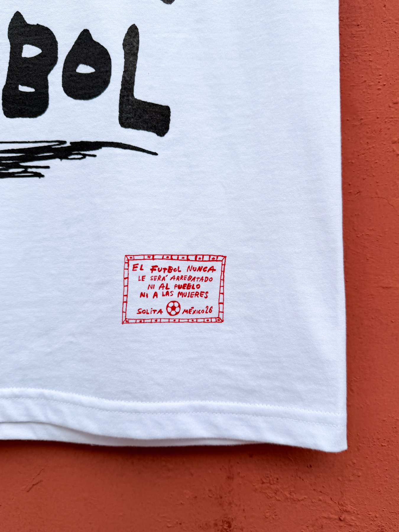 Las mujeres también sabemos de futbol, t shirt blanca