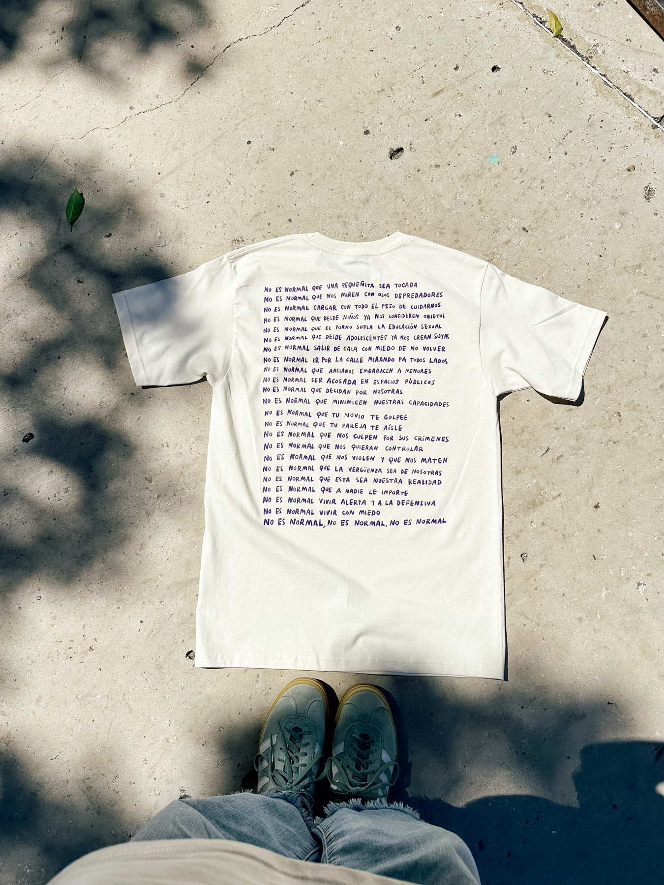 No es normal, T shirt arena