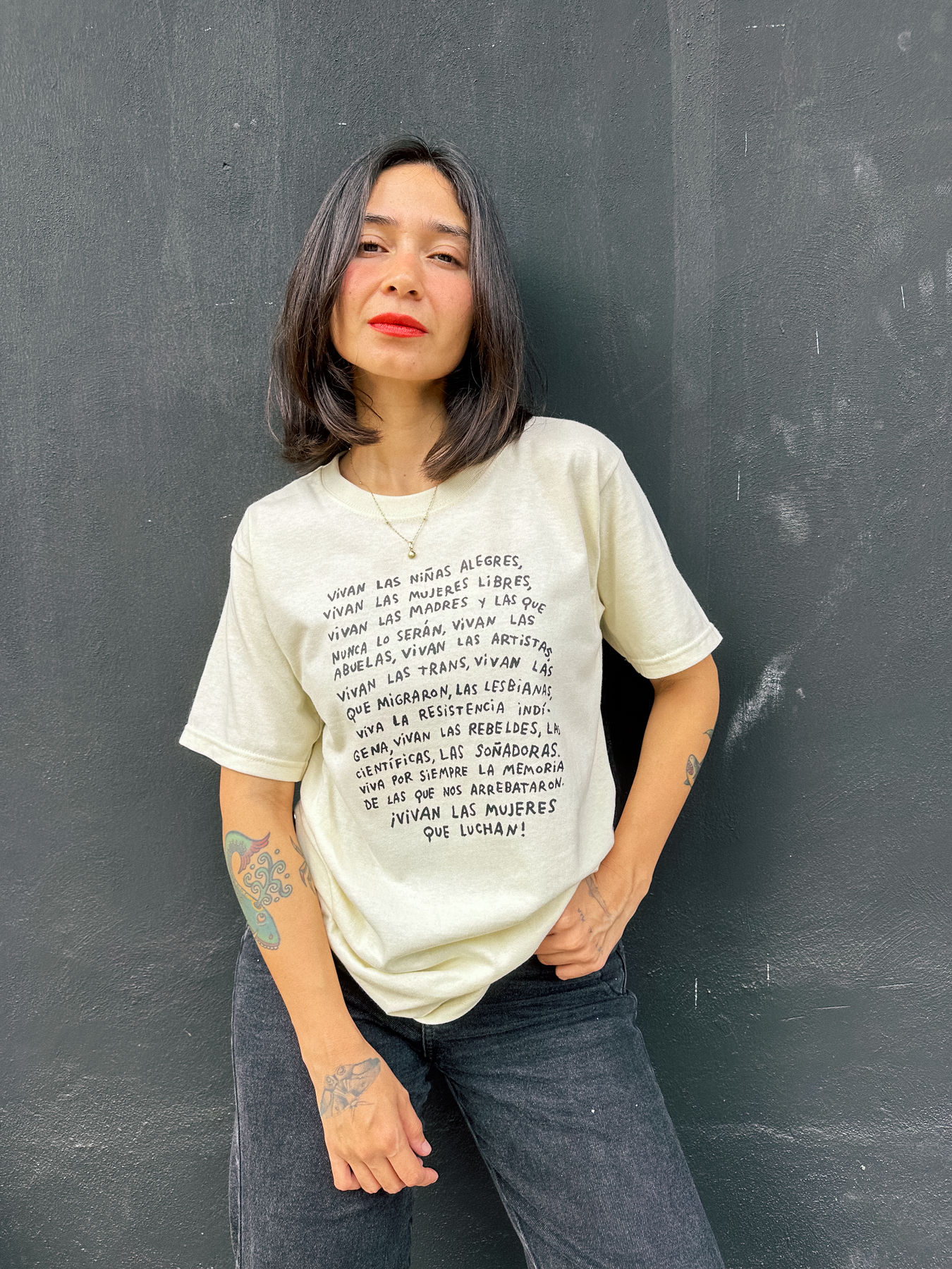 manifiesto t shirt arena