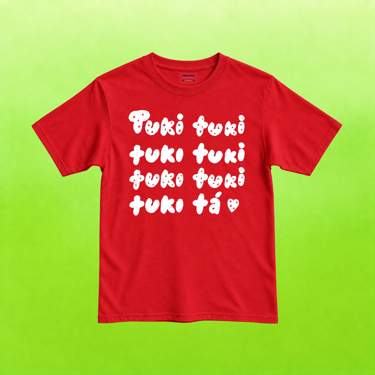 TUKI TUKI TUKI TUKI, T-SHIRT ROJA