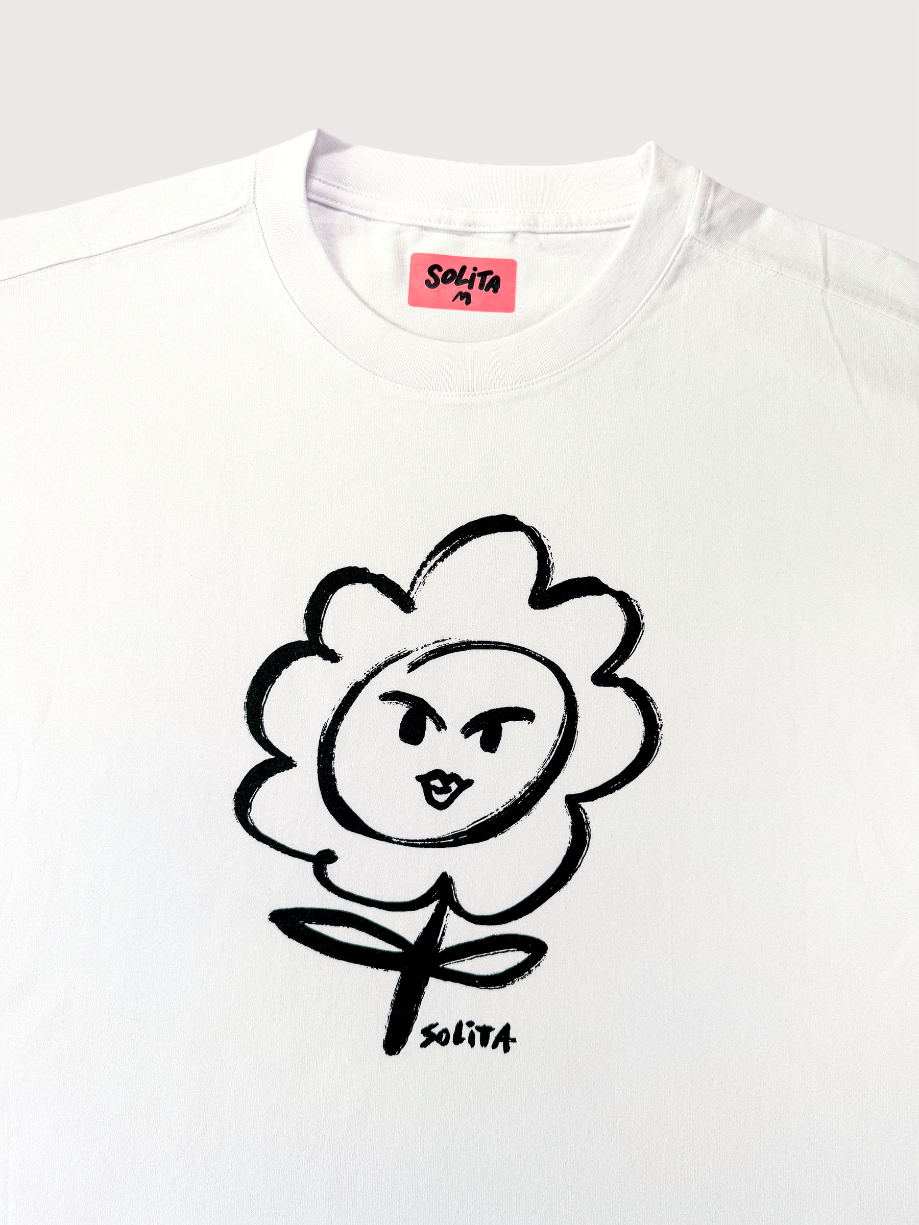 Mascot Solita, Boxy Tee blanca
