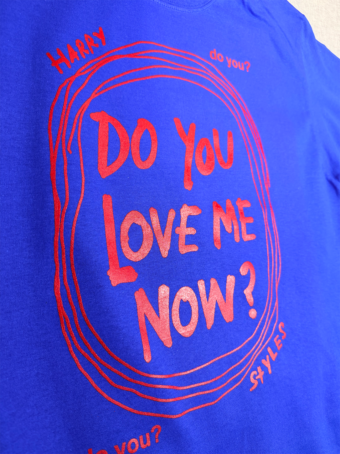 Do you love me now?, Baby Tee azul