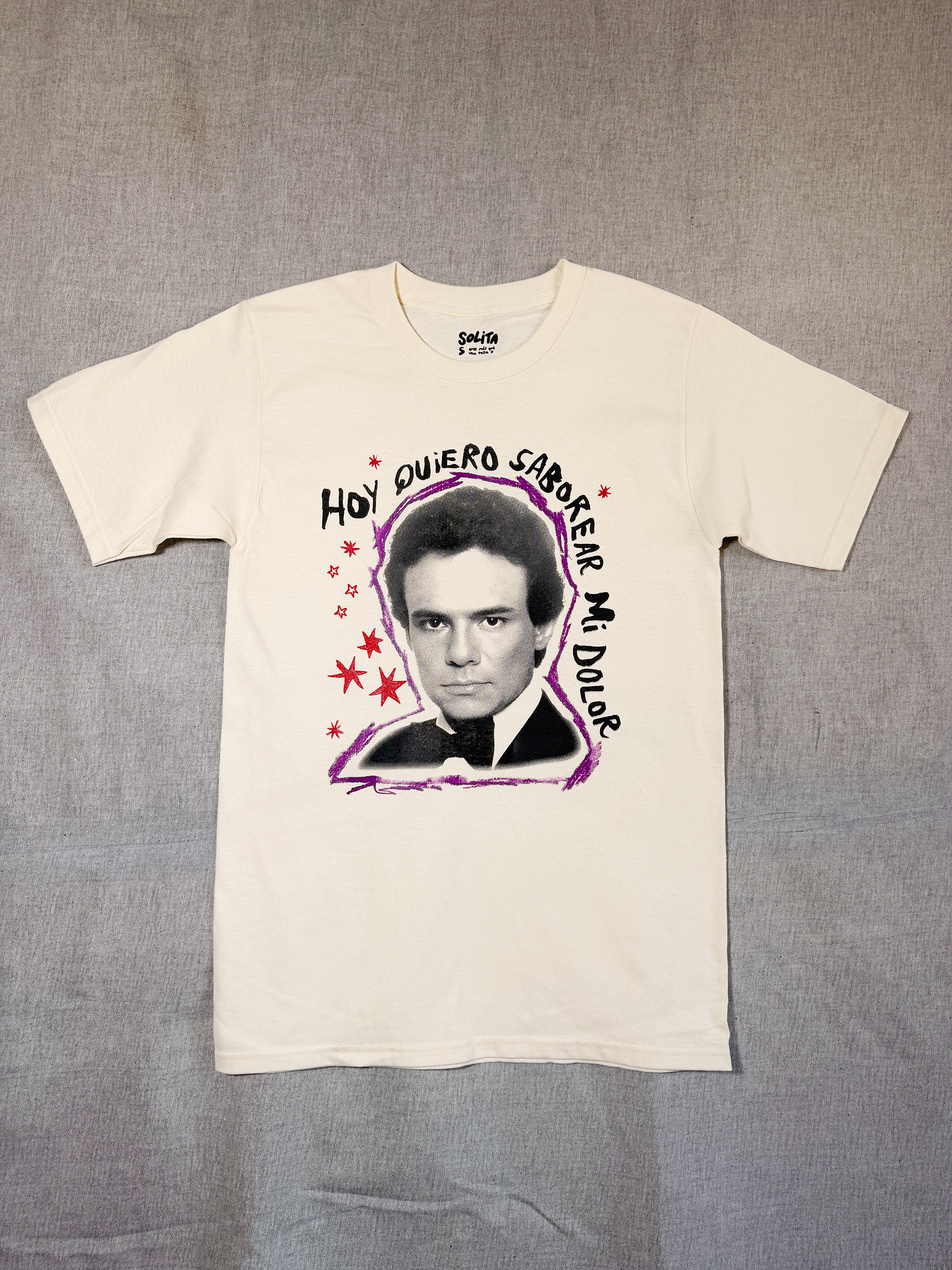 Hoy quiero saborear mi dolor, t shirt arena