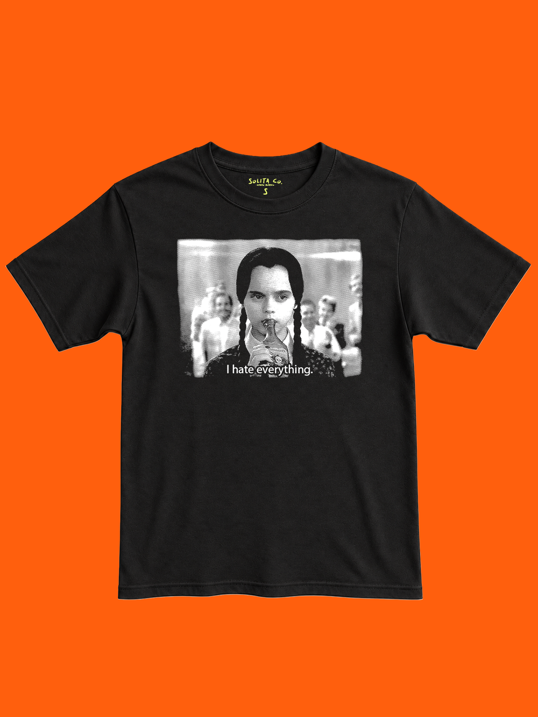 I hate everything, T shirt Negra