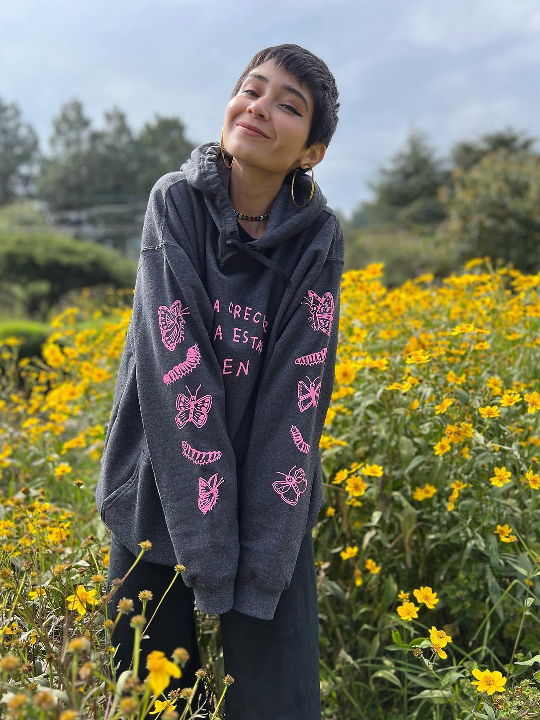 Metamorfosis, Hoodie Gris Oscuro