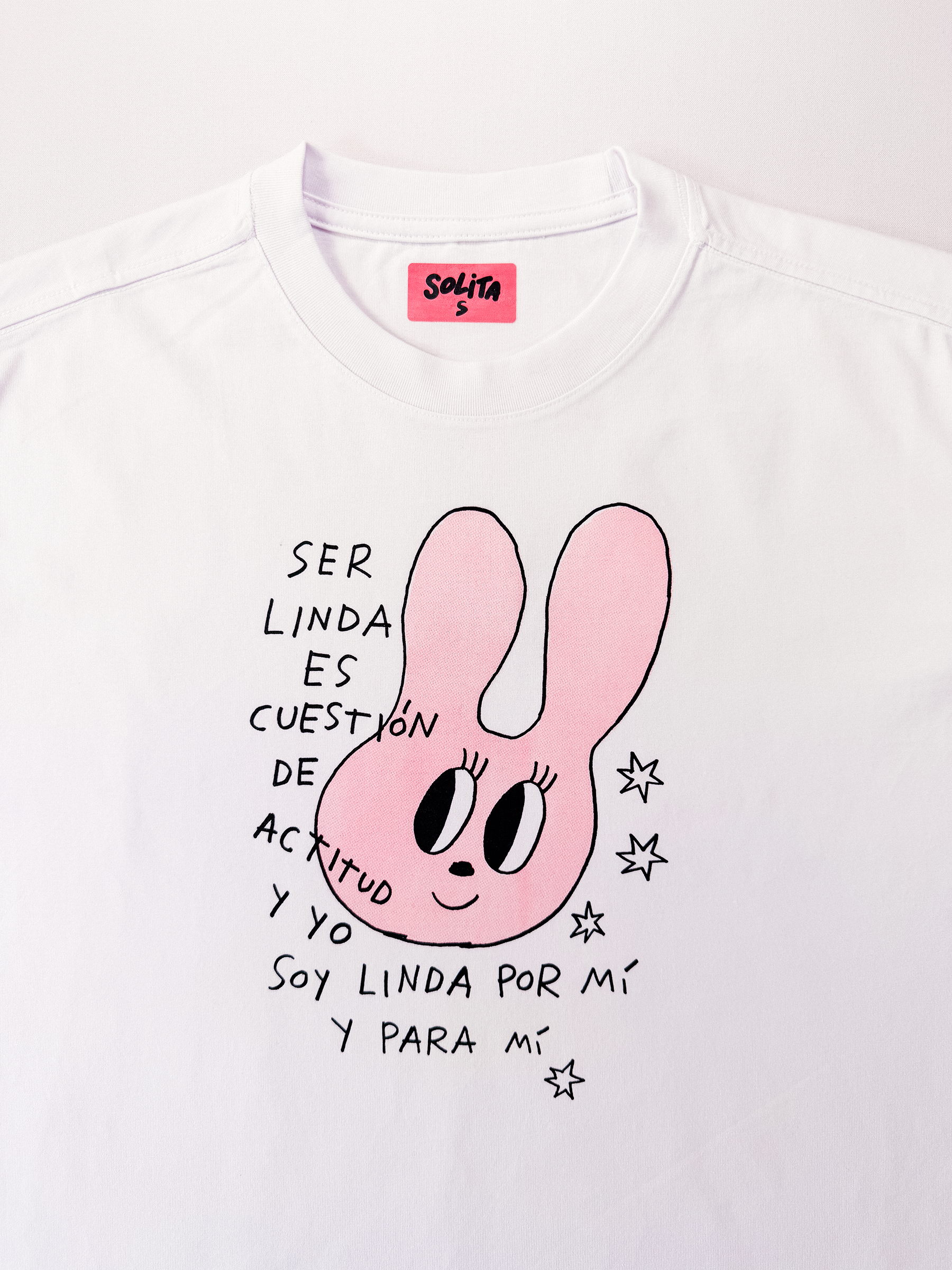Pimienta, Boxy Tee blanca