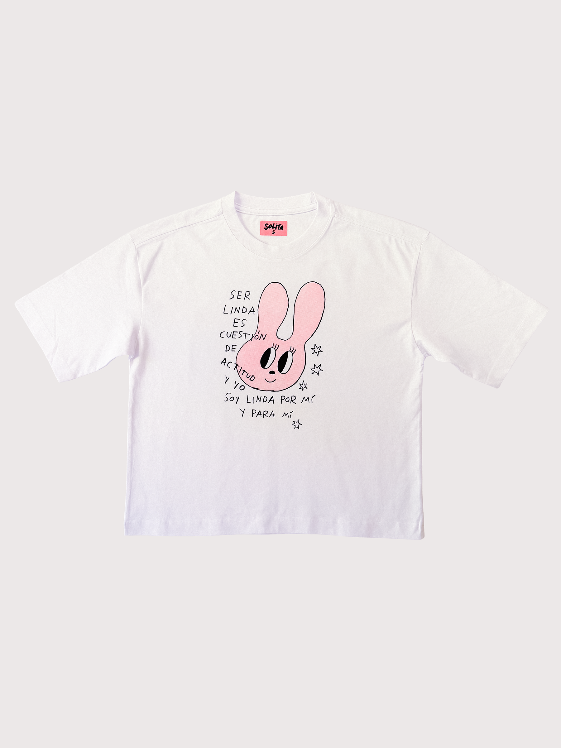 Pimienta, Boxy Tee blanca
