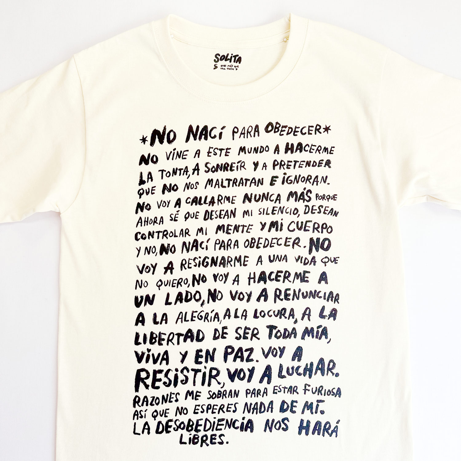 manifiesto NNPO t shirt