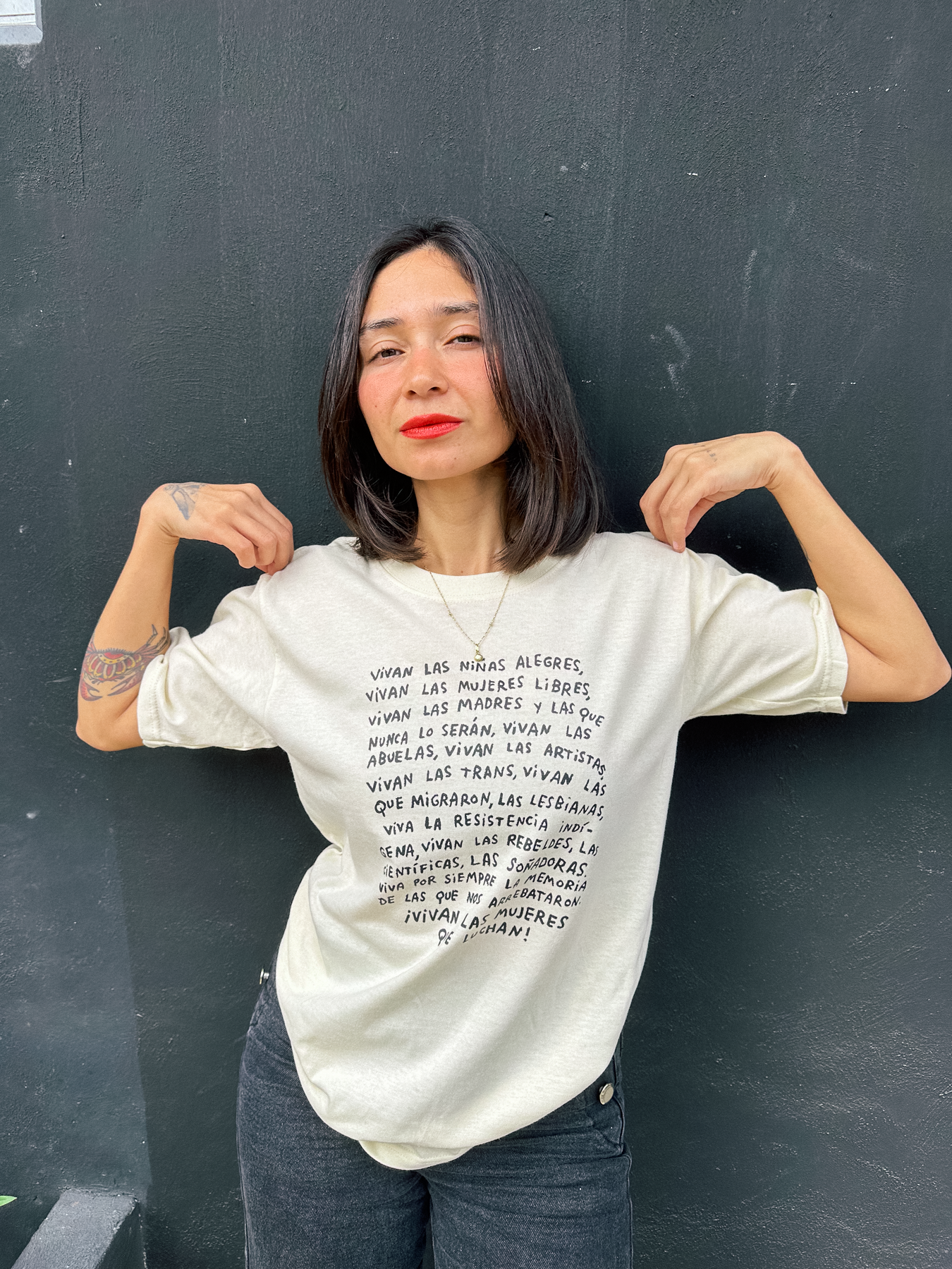 manifiesto t shirt arena