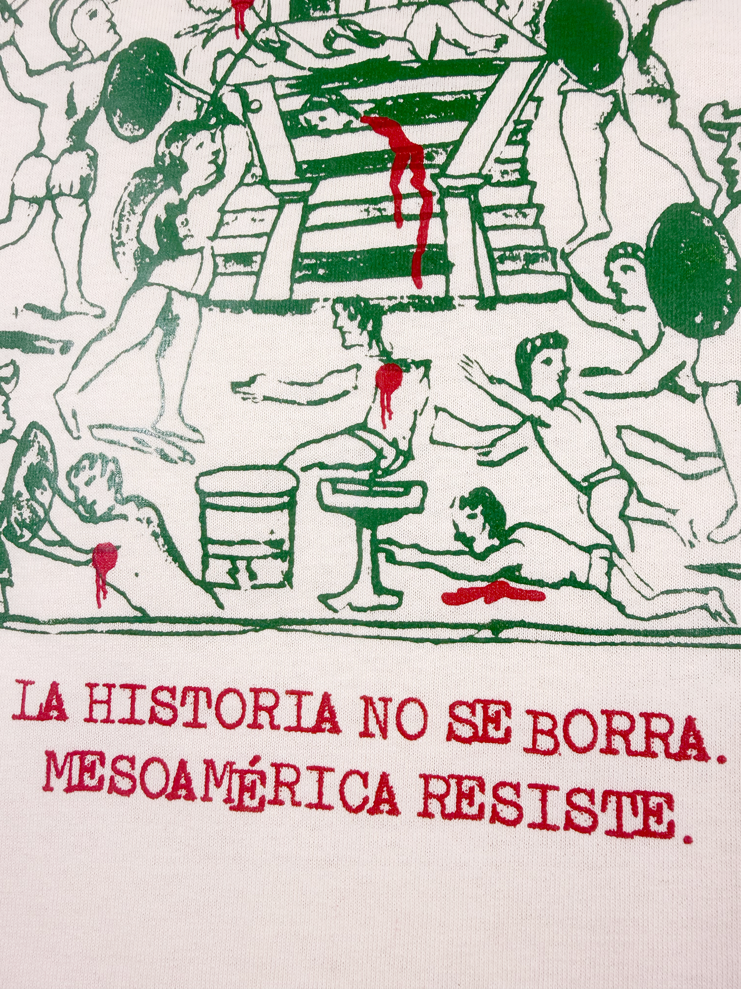 Mesoamérica resiste, t shirt arena