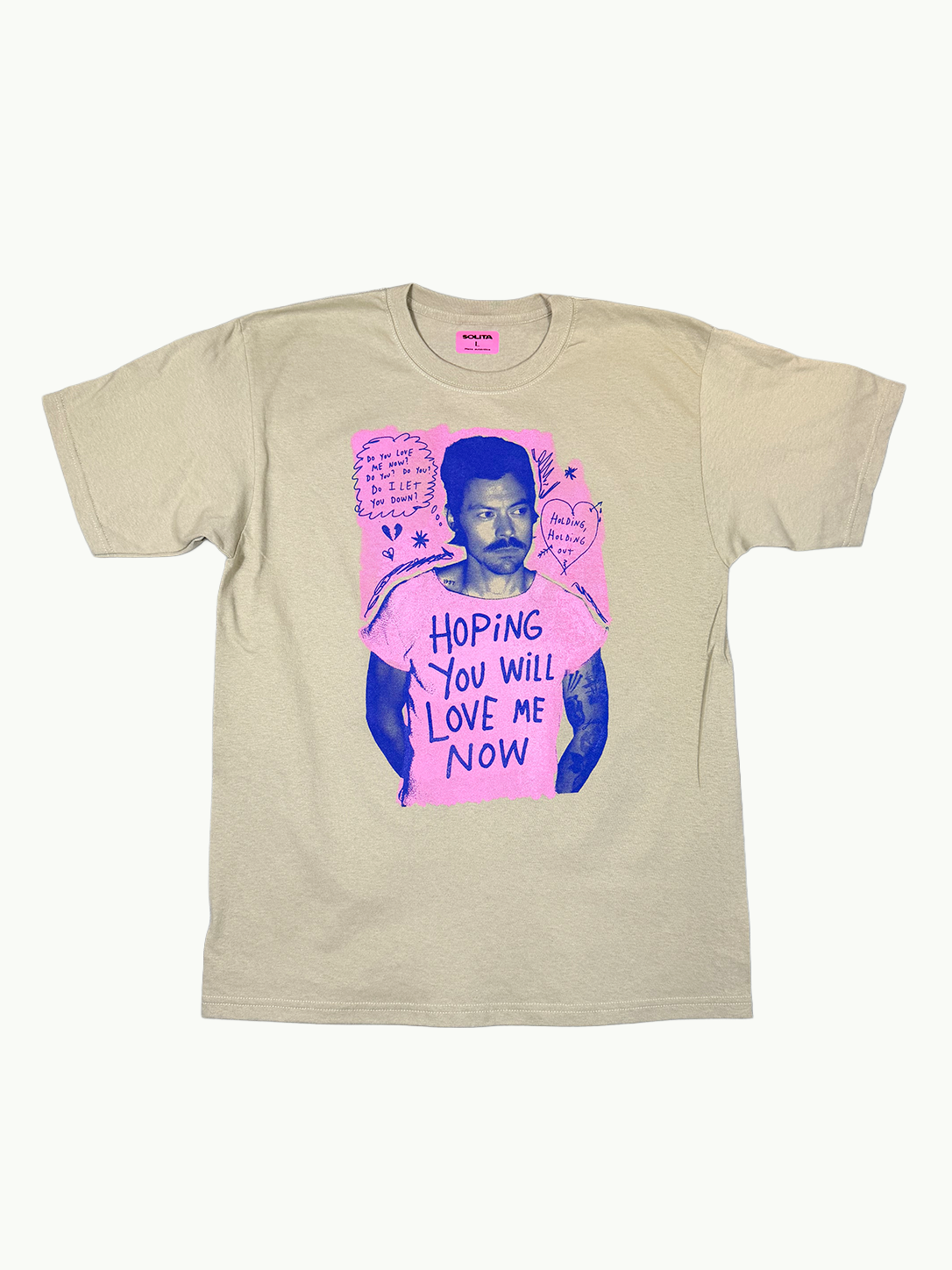 Holding,  T shirt Beige