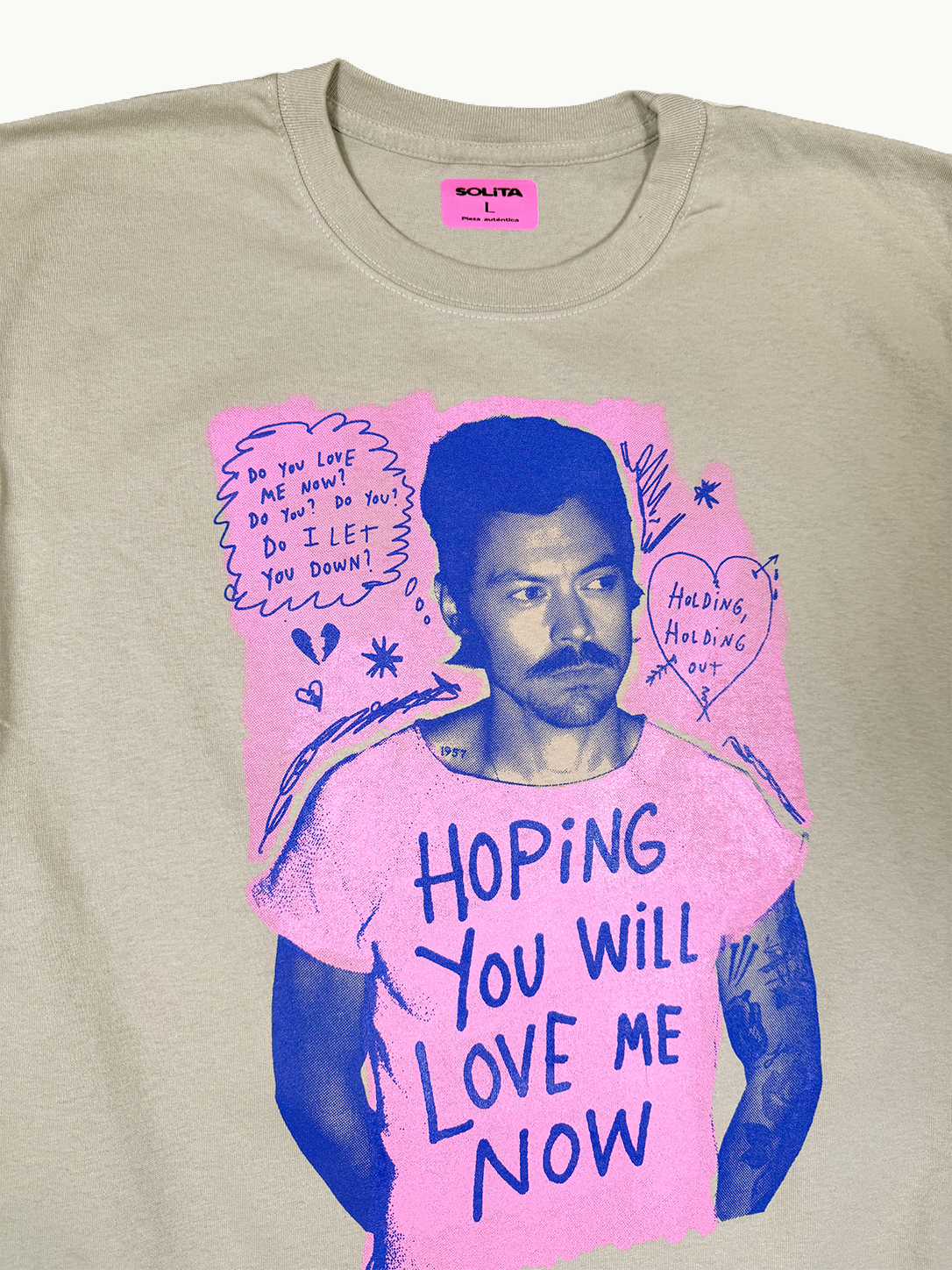 Holding,  T shirt Beige