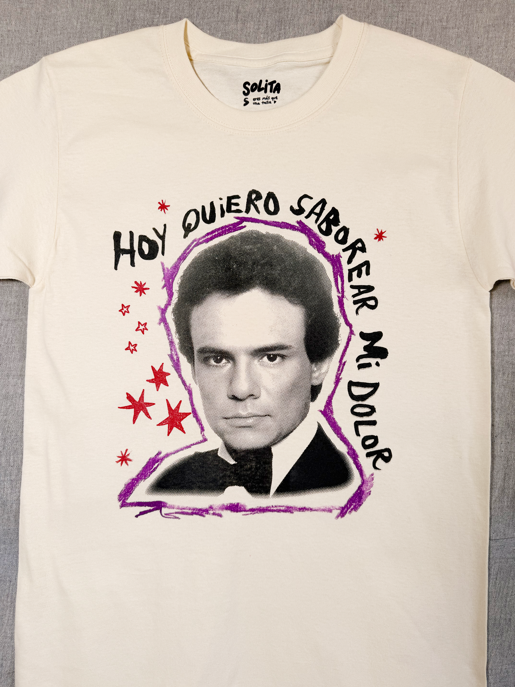 Hoy quiero saborear mi dolor, t shirt arena
