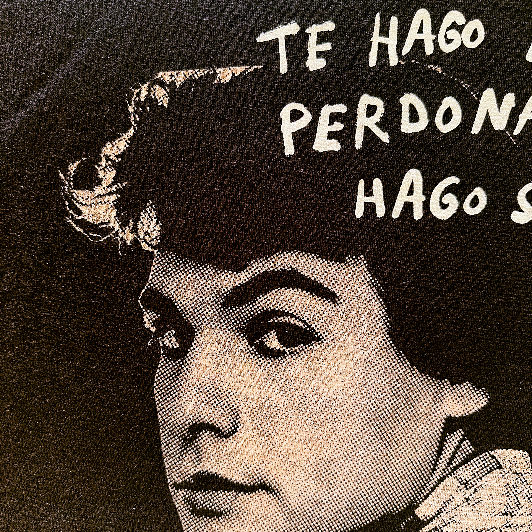 así fue t shirt negra