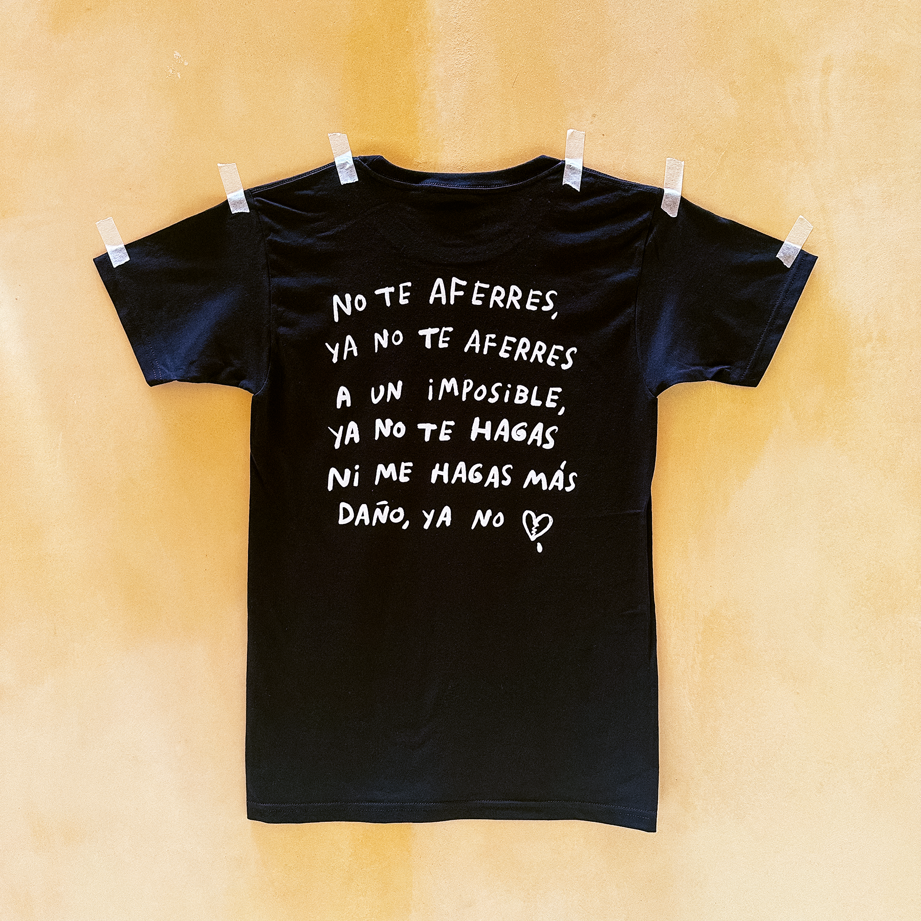 así fue t shirt negra