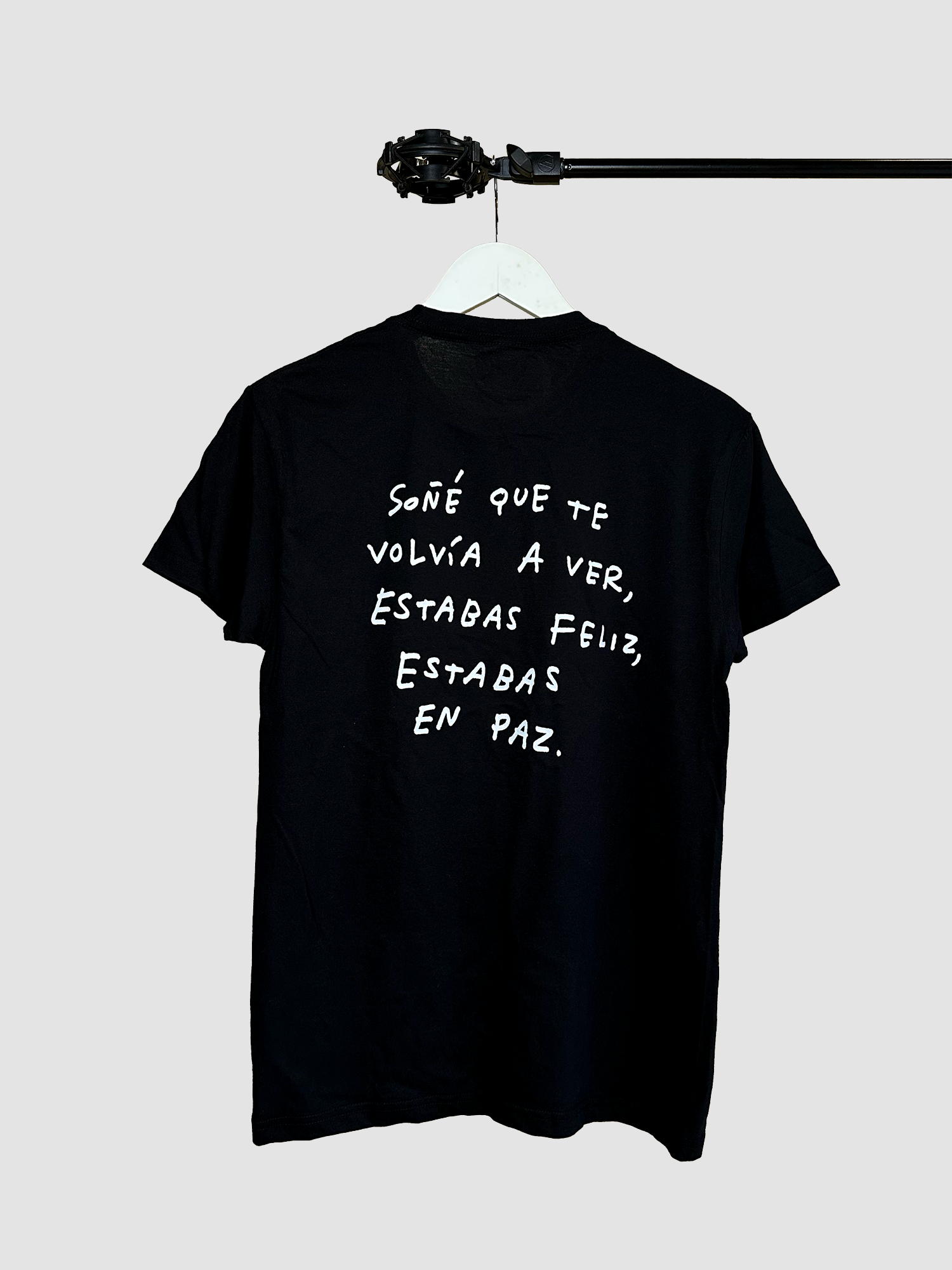 soñé contigo t shirt negra