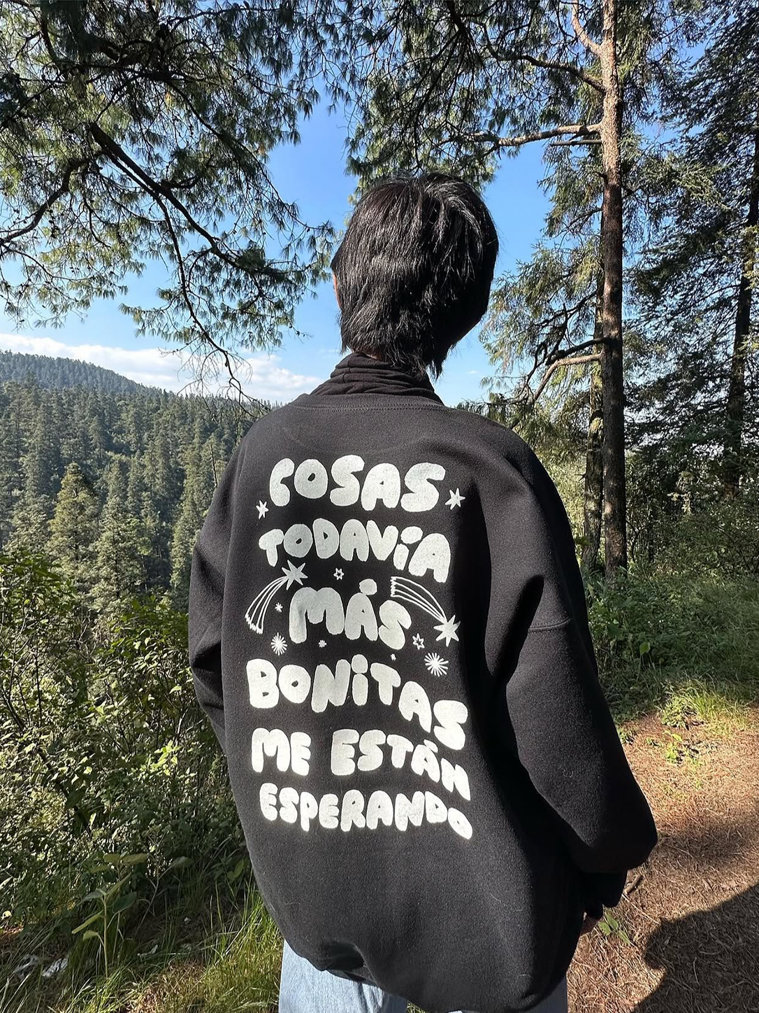 Cosas bonitas, Sudadera Negra